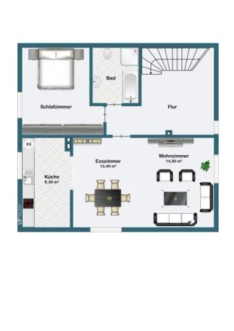 Traumhafte 70 m Wohnung in Strombach - Foto 5