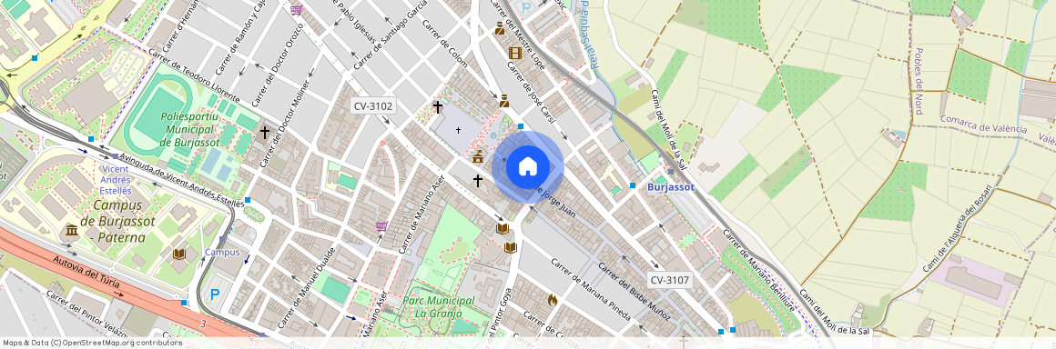 Calle Jorge Juan, 104, 46100 Burjassot, Spain