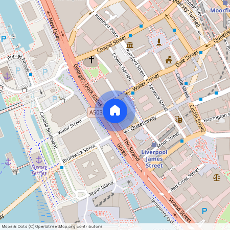 The Strand, Liverpool, Merseyside, L2