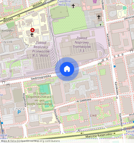 Warszawa Wola Czyste, Siedmiogrodzka