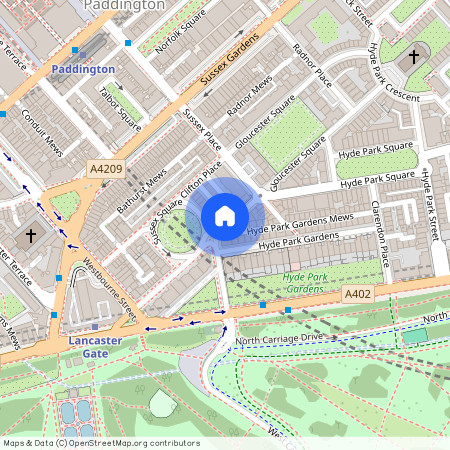 Stanhope Terrace, Hyde Park, W2