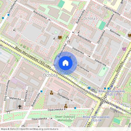 ul. Szczęśliwicka, Stara Ochota, Ochota, Warszawa, mazowieckie