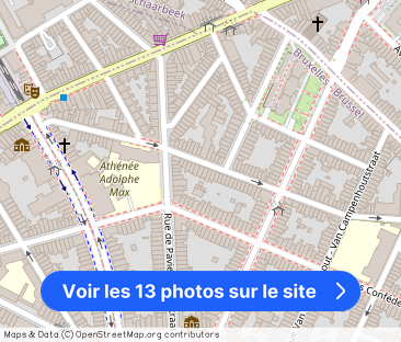 Room at Rue Charles Quint 55 - Photo 1