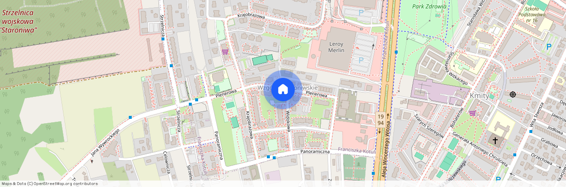 ul. Widokowa, Franciszka Kotuli, Rzeszów, podkarpackie