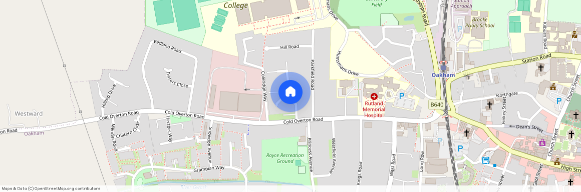 John Clare Close, Oakham