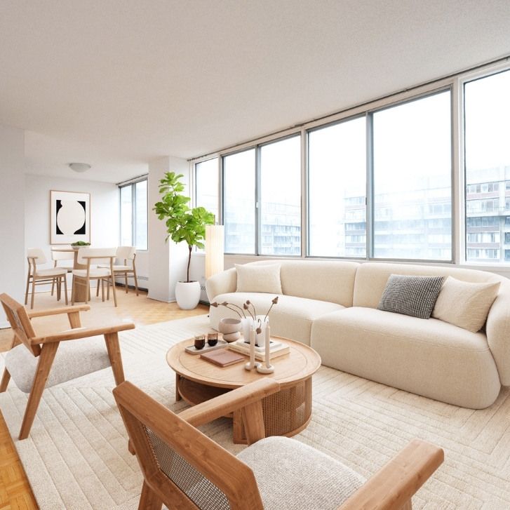 Cession de bail pour 1 à 2 personne(s) - Appartement 4 ½ (deux chambres et deux toilettes) semi meublé aux Appartements Rockhill (Côte-des-Neiges) - Photo 1