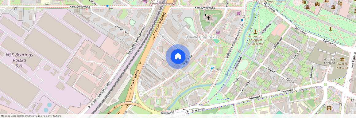 ul. Chęcińska, Osiedle Chęcińskie, Kielce, świętokrzyskie