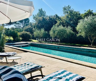 Luberon, Bonnieux, Mas à louer avec piscine - Photo 6