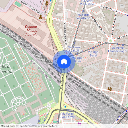 Milano, Via Carlo Farini - Farini