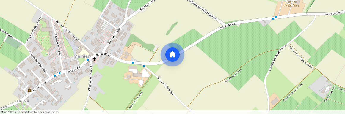 Route de gy, Meinier