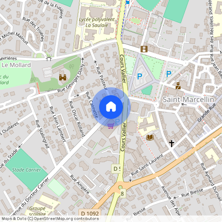 38160, Saint-Marcellin