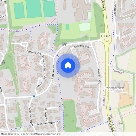 Teleborg, Växjö, Kronoberg, Raskens väg 43