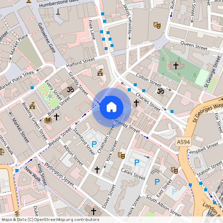 Charles Apartments, Granby Street, Leicester, LE1