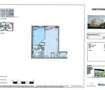 Location appartement 2 pièces - 47.6m² à Lille (59000) - Photo 2