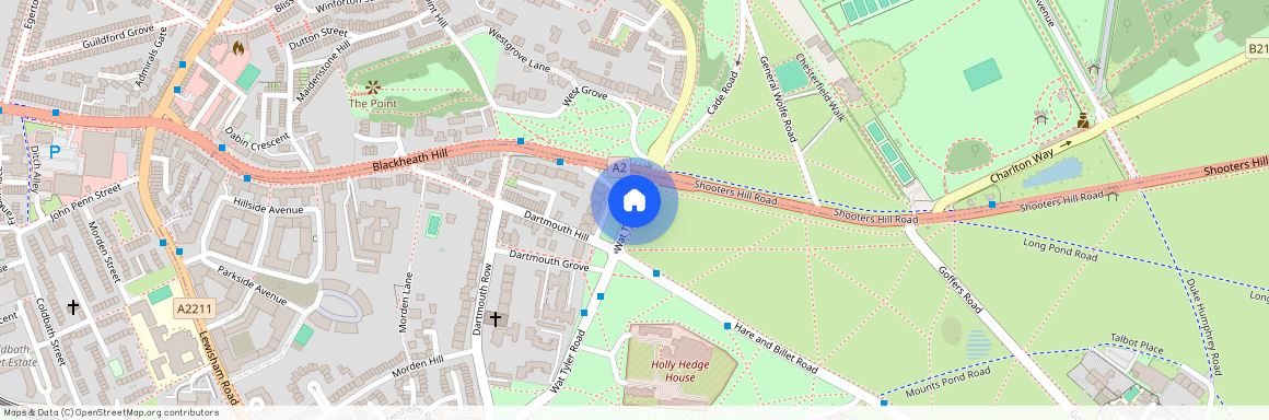 Blackheath, Wat Tyler Road, SE3, London