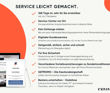 Attraktive Erdgeschoss-Wohnung – komplett modernisiert - Foto 2