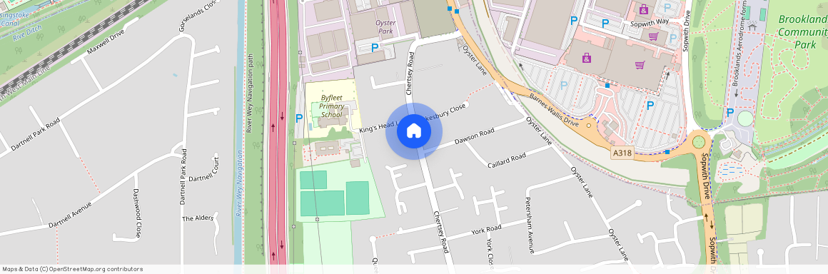 Chertsey Road, Byfleet, KT14 7AR, Surrey