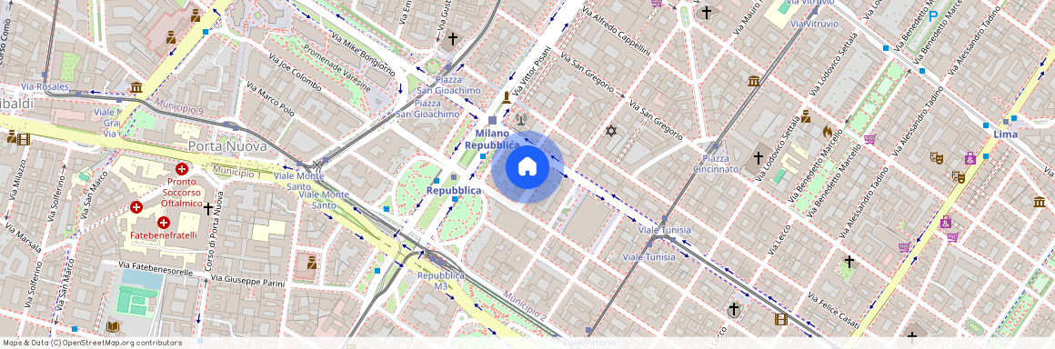 Via Raimondo Franchetti, Milan, Lombardy 20124