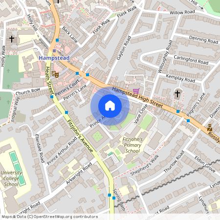 Greenhill, Prince Arthur Road, NW3