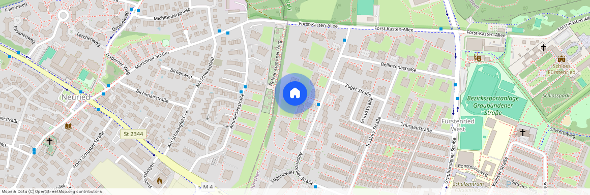 Appenzeller Straße 123, 81475 München - Thalk.Obersendl.-Forsten-Fürstenr.-Solln