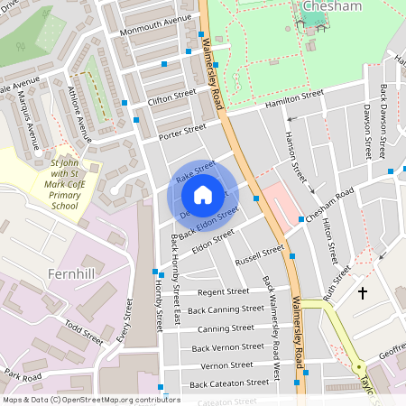 Denton Street, Bury, Greater Manchester, BL9