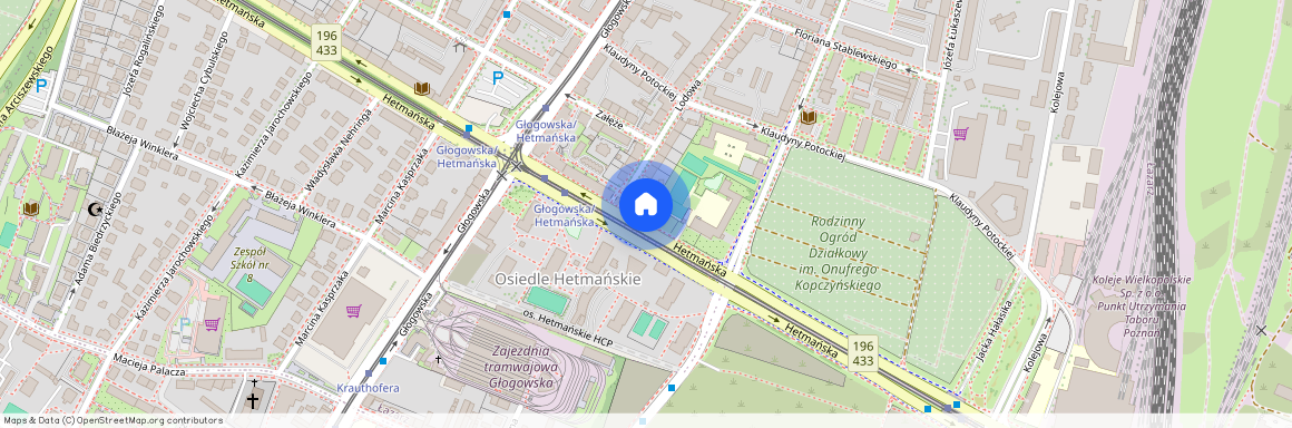 Hetmańska 69, Poznań, Grunwald, Łazarz