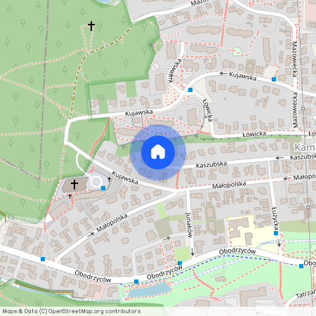 ul. Kaszubska, Sopot Kamienny Potok