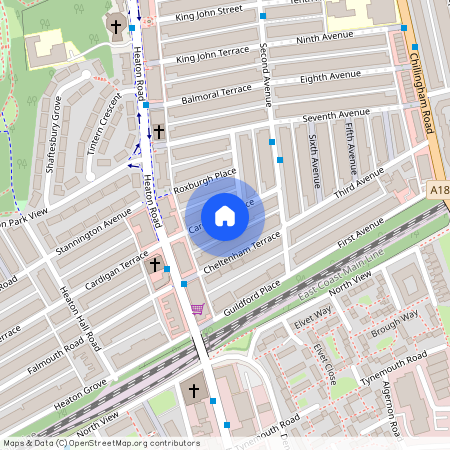 Cardigan Terrace Room 3, Heaton, Newcastle-Upon-Tyne, NE6