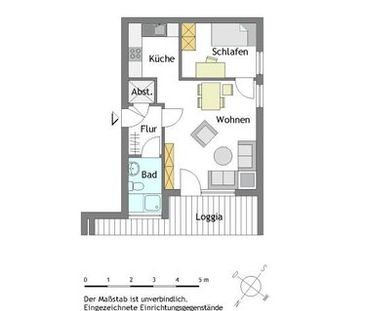 1-Zimmer-Wohnung in Mülheim-Speldorf - Photo 1