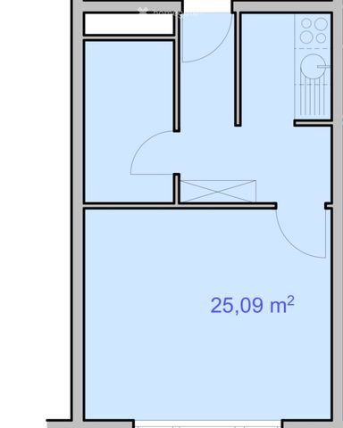 Location à lannée - studio rénové surface habitable de 30m2 - Foto 5