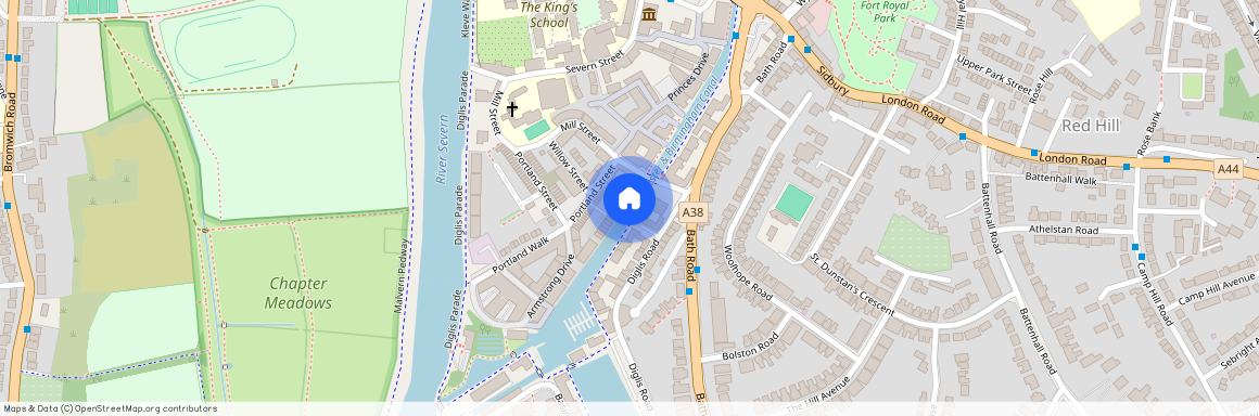 Mill Street, Worcester, Worcestershire, WR1