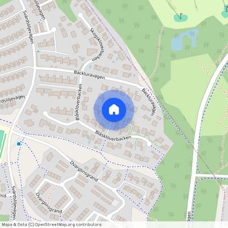 Blåsklöverbacken, Stockholm