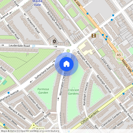 Warrington Crescent, Maida Vale, London, W9 1EH