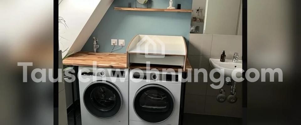 TAUSCHWOHNUNG 3-Zimmer Wohnung, Dachgeschoss, Zentrumsnah, Südbalkon - Foto 1
