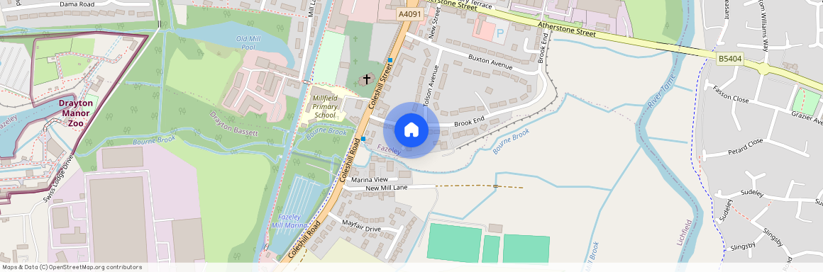 Brook End, Fazeley, Tamworth, Staffordshire, B78