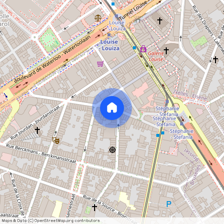 Rue Bosquet - Bosquetstraat 32, 1000 Saint-Gilles - Sint-Gillis, Belgium