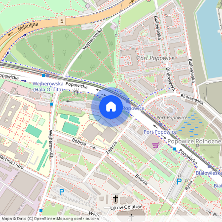 ul. Popowicka, Popowice Północne, Fabryczna, Wrocław, dolnośląskie