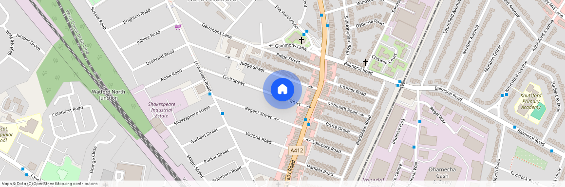 Cecil Street, Watford, Hertfordshire, WD24