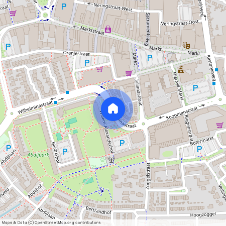 Centrum, 5401 CH, Wilhelminastraat, Uden