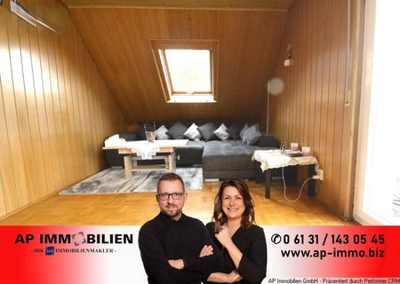 HECHTSHEIM - Der Klassiker: 2 Zimmer, Küche, Bad, Balkon im Dachgeschoss - Foto 3