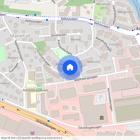 Fredriksbergsvägen, Bromma