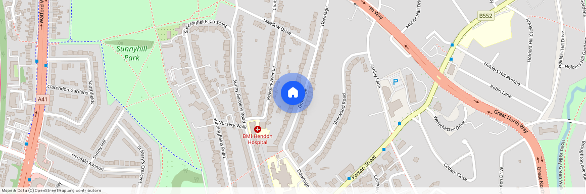 Downage, Hendon, NW4