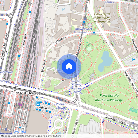 ul. Towarowa, Centrum, Stare Miasto, Poznań, wielkopolskie