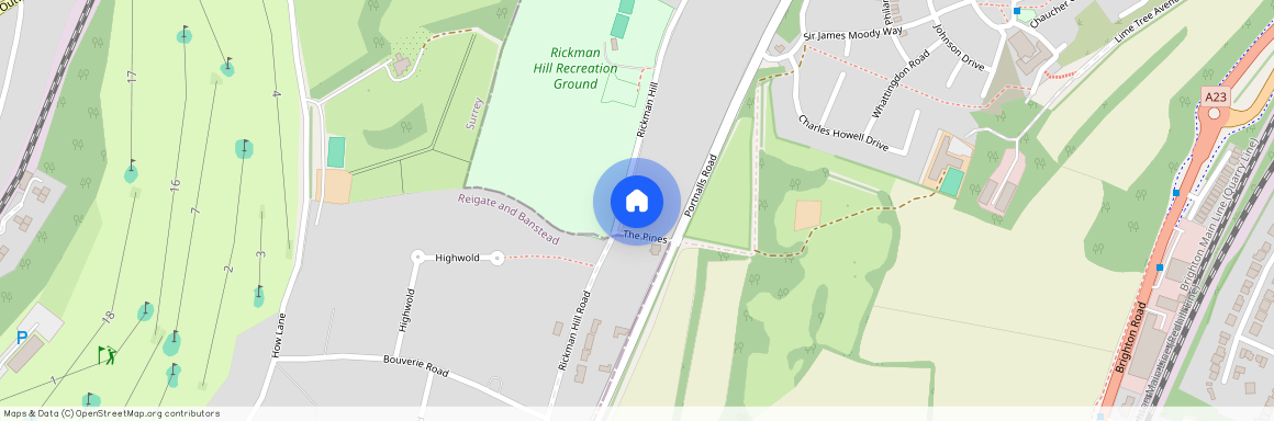 Rickman Hill, Coulsdon, CR5