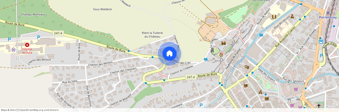 Chemin des Cras 9, 2900 Porrentruy