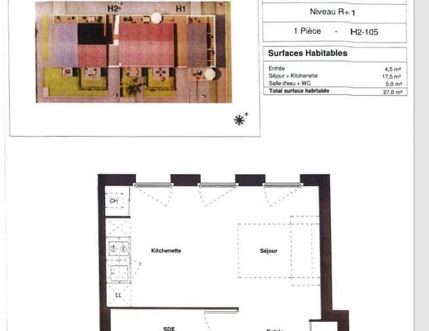 location Appartement T1 DE 27m² À VILLEJUIF - Photo 1