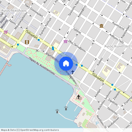 Νικοτσάρα 2-6, 382 22, Βόλος (382 21), Άγιος Κωνσταντίνος (Βόλος)