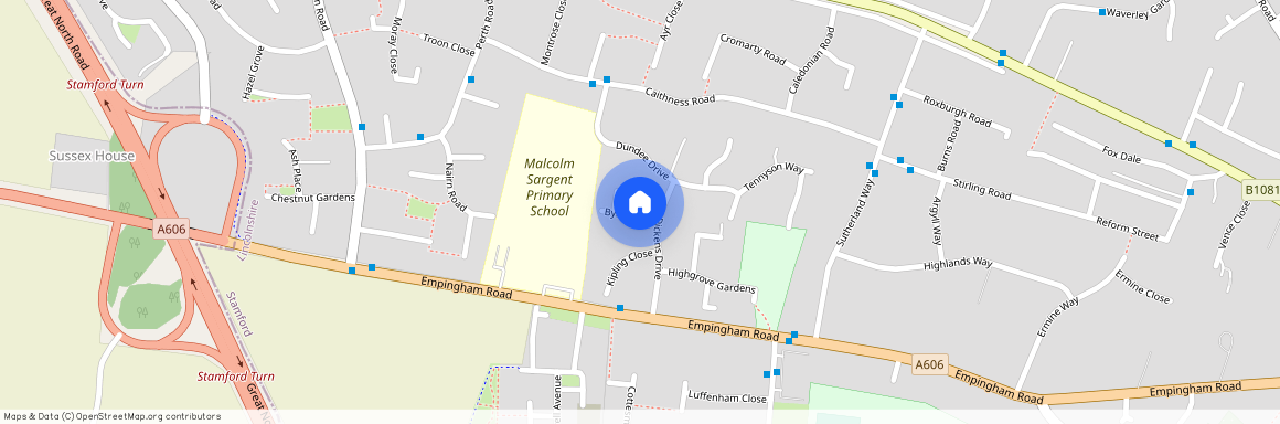 Byron Way, Stamford