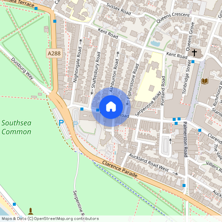 First floor flat, 5 Elphinstone Road, Hampshire, PO5 3HP, Southsea
