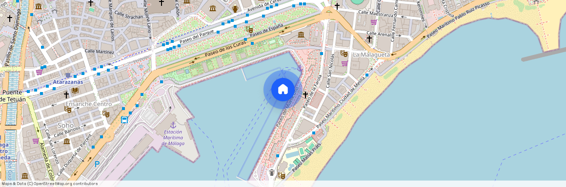 Malagueta - Monte Sancha, Málaga